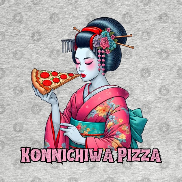 Pizza kimono girl by Japanese Fever